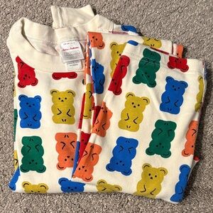 Hanna Andersson Multicolor Bear Print Kids Pajamas